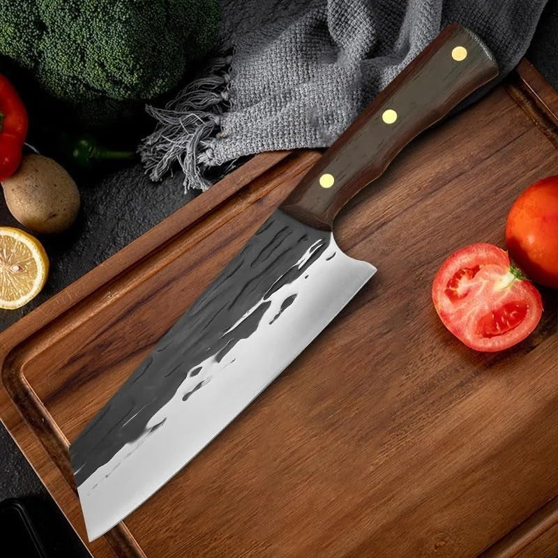 meat-cleaver-knife-8-inch-forged-cleaver-meat-chef-knives-full-tang-handmade-kitchen-butcher-knife-stainless-steel-slicing-knife-wooden-handle