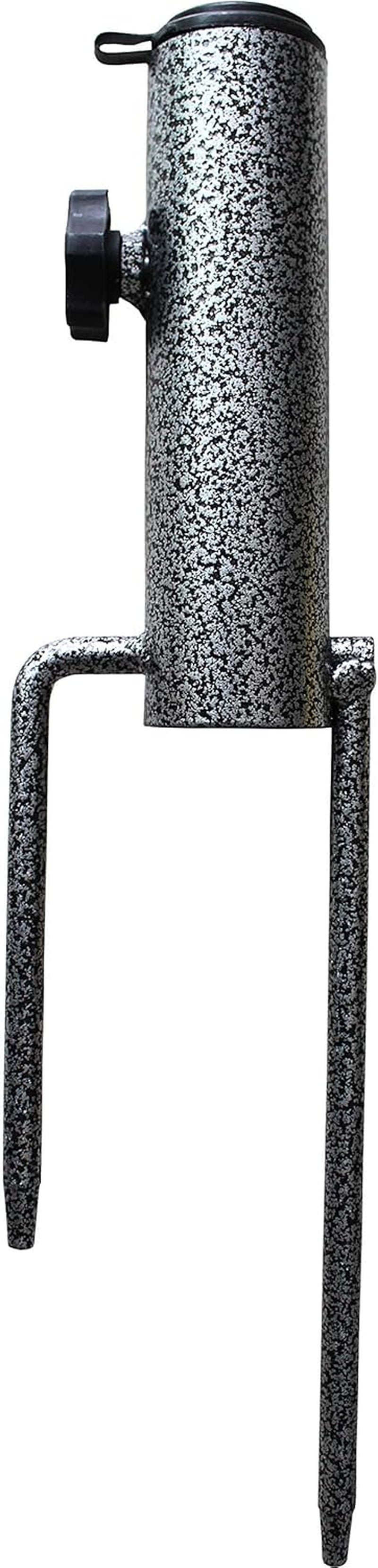 adjustable-portable-umbrella-base-upgraded-heavy-duty-metal-holder-stand-sand-grass-auger-for-flag-umbrella-fishing-rod-outdoor-park-patio-beach-ground-ideal-for-use-in-soil-grass