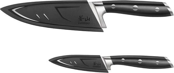 ALPS Series 502797 German Steel Forged 2-Piece Starter Set with Sheaths, Black2