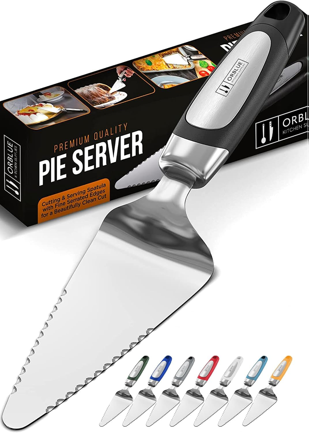 pie-server-essential-kitchen-tool-serrated-on-both-sides-great-for-right-or-left-handed-chef-stainless-steel-flatware-cake-cutter-black