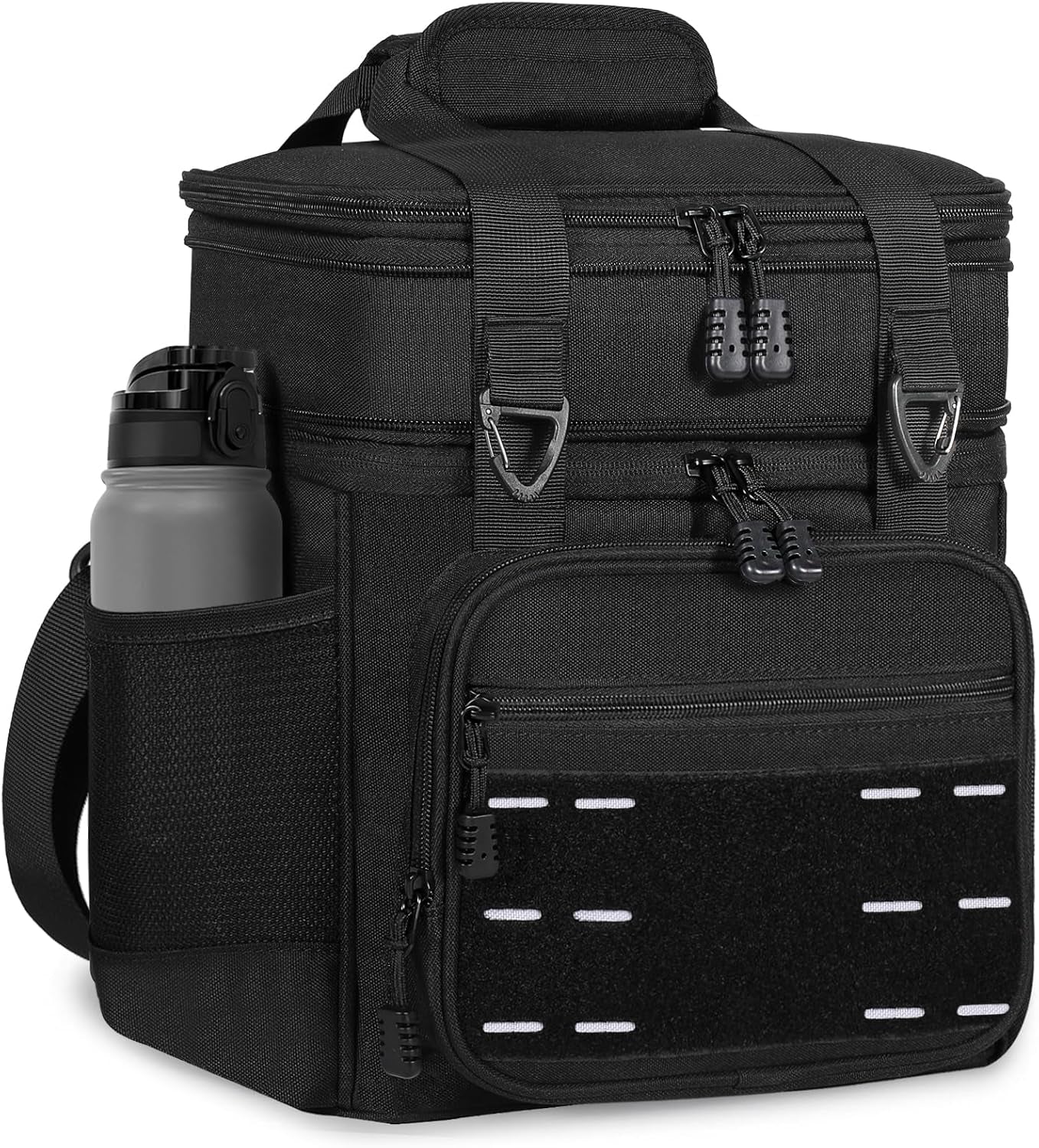 tactical-expandable-lunch-box-men-2-layer-cooler-bag-20-cans-black