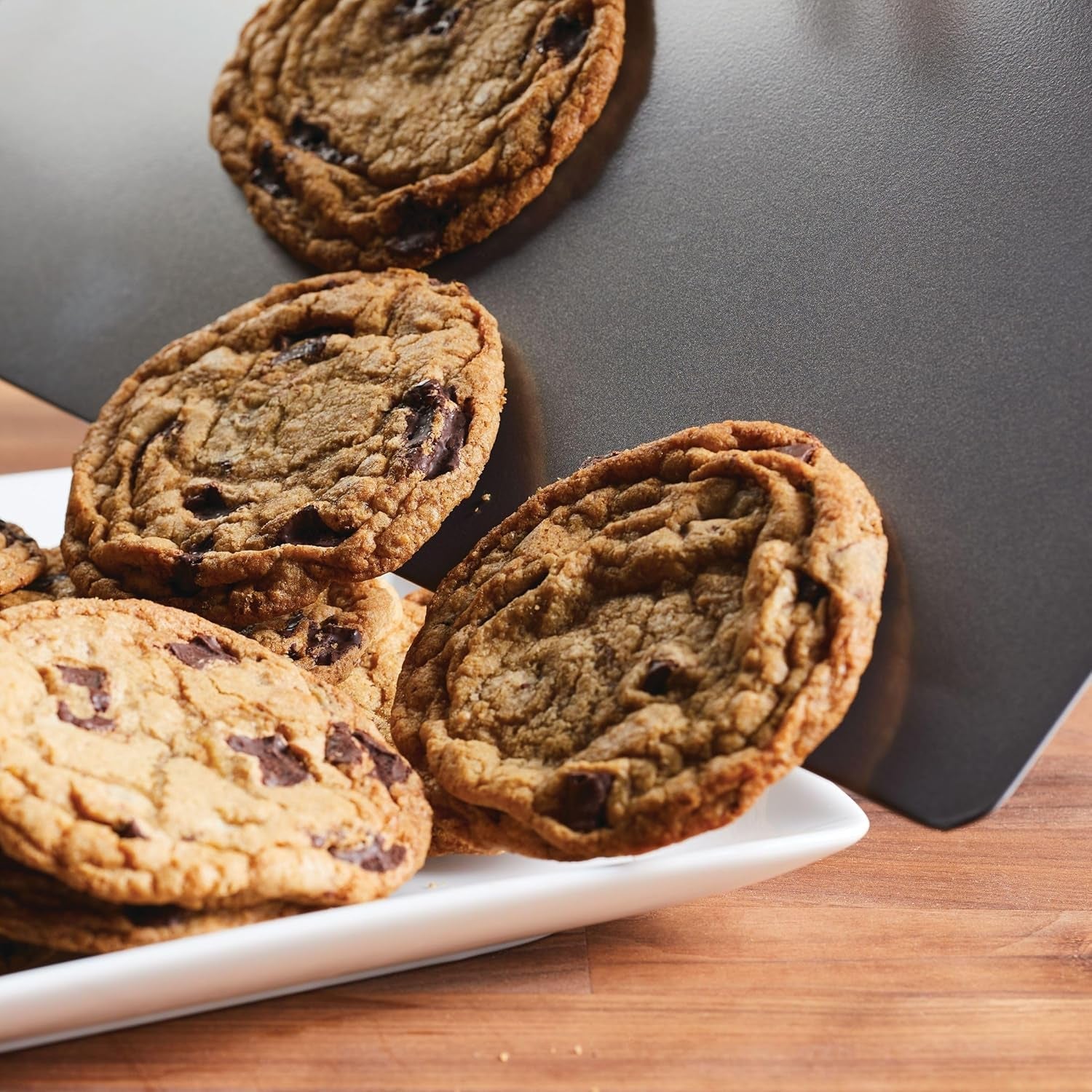 golden-bake-nonstick-jumbo-baking-cookie-sheet-light-gray-even-baking-sheet-pan-for-cookies-and-sides-14-inch-x-16-inch-heavy-gauge-steel-oven-safe-to-450a-f-large-batch-baking