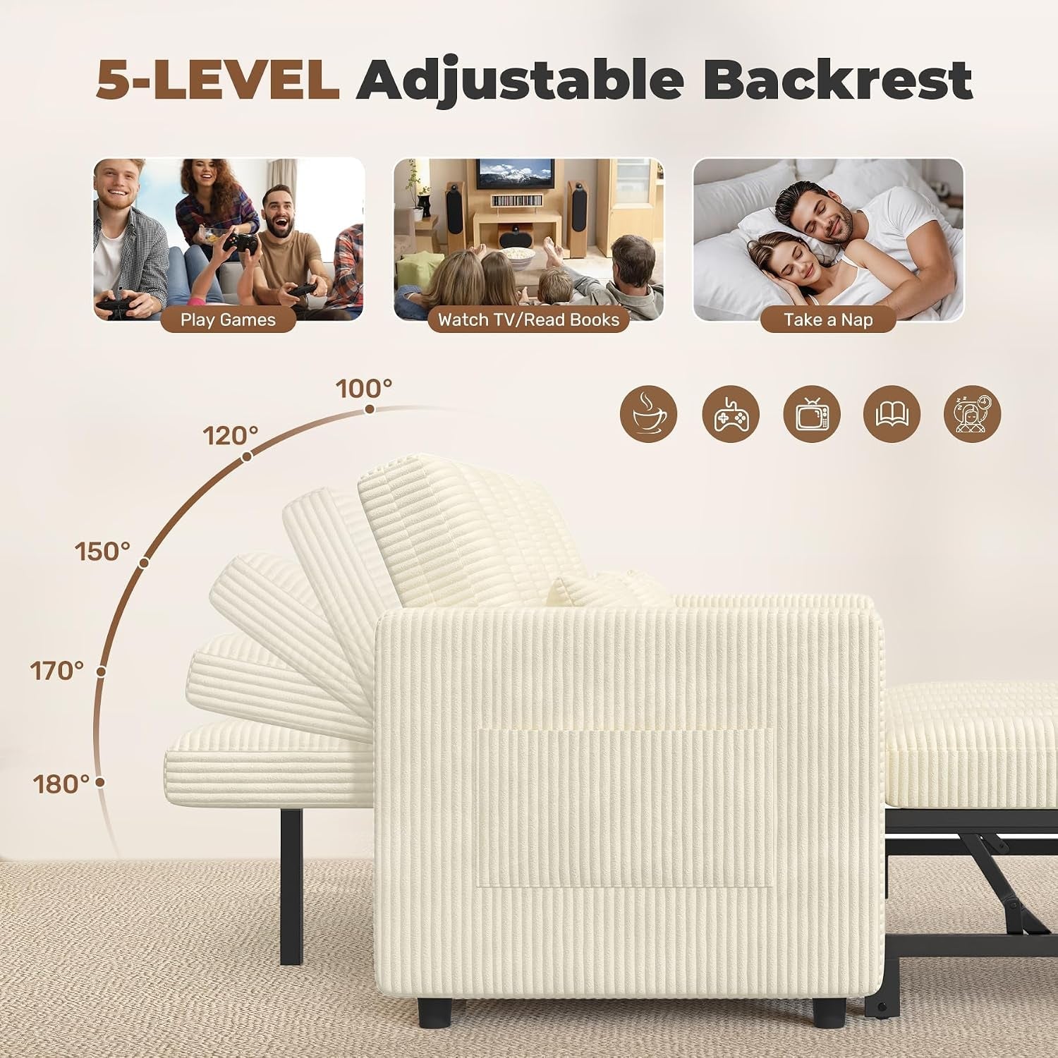 sleeper-sofa-bed-3-in-1-convertible-pull-out-couch-with-adjustable-backrest-for-living-room-loveseat-sofa-bed-with-side-pockets-easy-assembly-beige-1-pcs