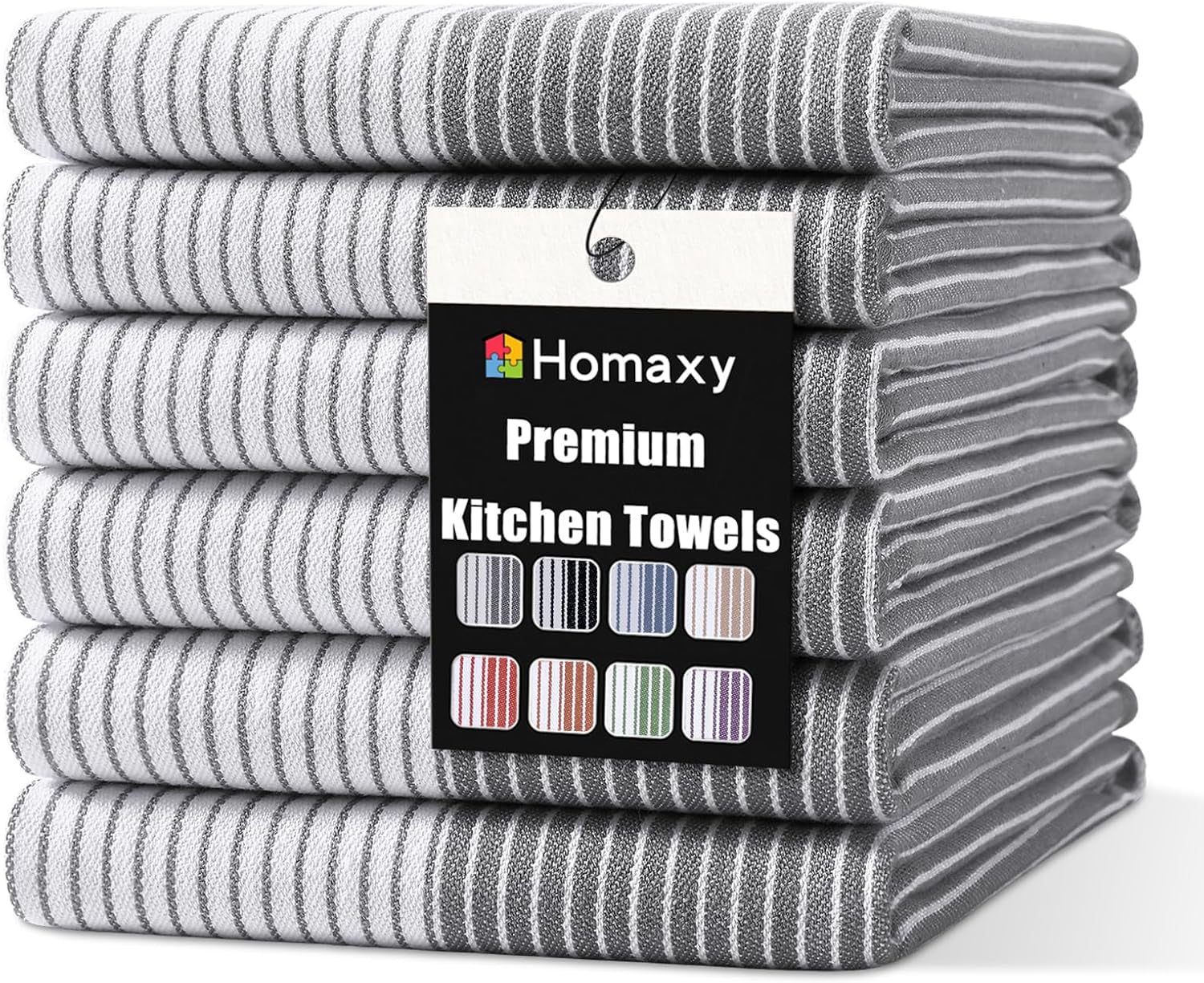 premium-100-cotton-kitchen-towels-18x28-6-pack-grey-large-kitchen-hand-towels-soft-and-absorbent-tea-towel-dish-towels-with-hanging-loops