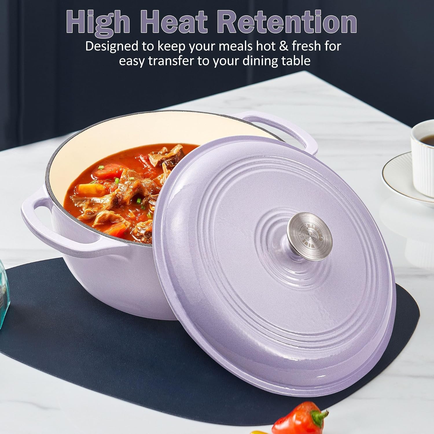 6-quart-enameled-cast-iron-dutch-oven-pot-with-lid-heavy-duty-dutch-oven-for-bread-baking-braising-stews-roasting-oven-safe-up-to-500-f-dual-handles-purple-purple