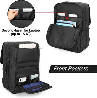 Large Knife Backpack & Chef Bag, 12 + 23 Slots, Knife Not Included4