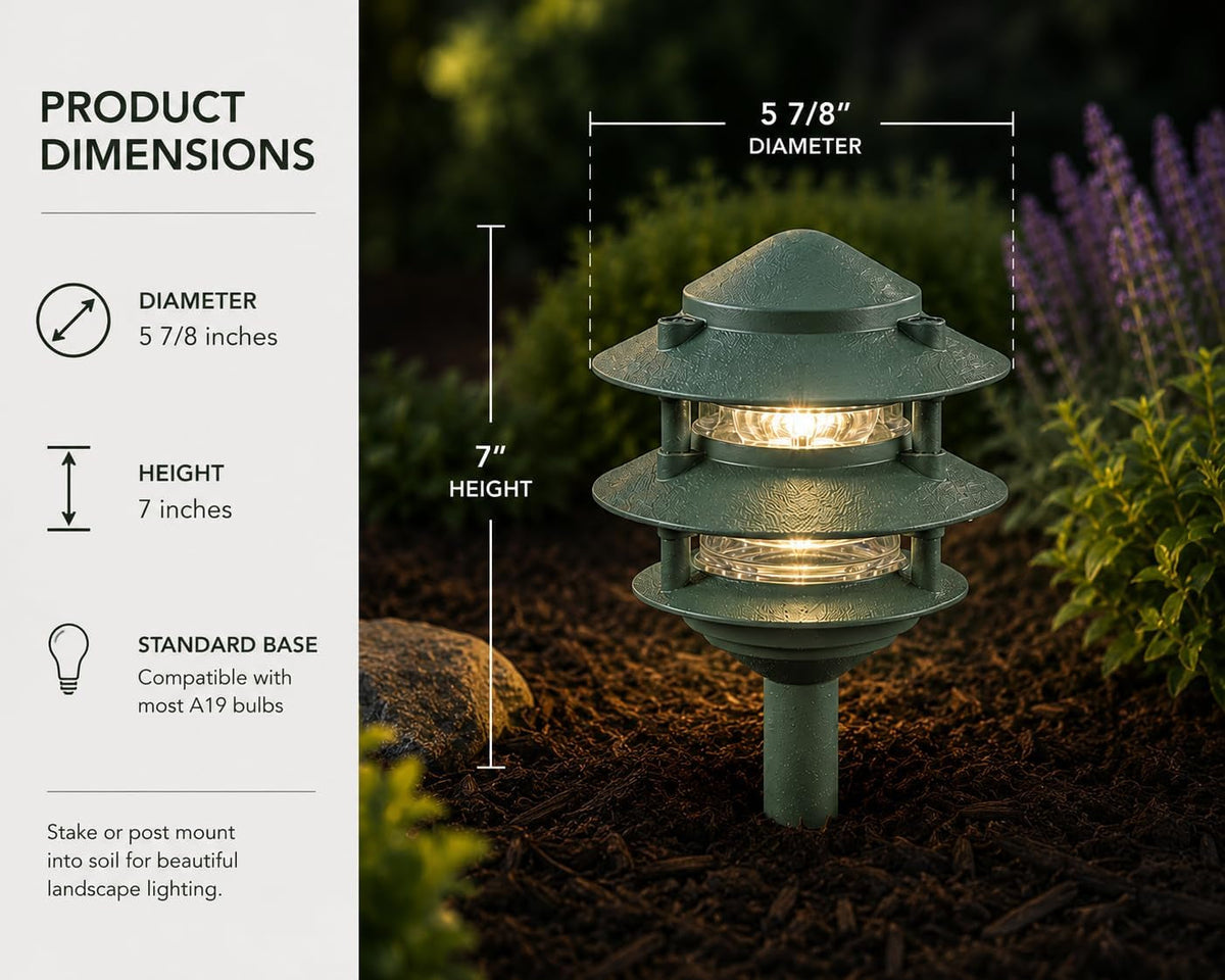 sea-gull-lighting-9226-95-single-light-outdoor-path-fixture-with-clear-glass-emerald-green
