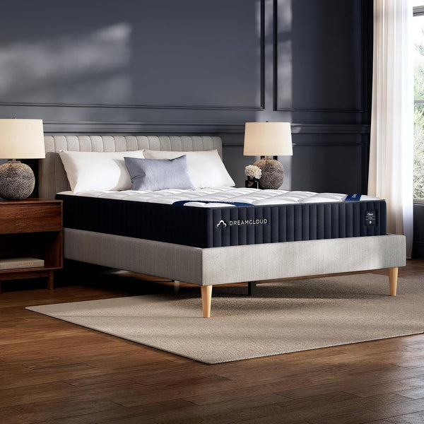 Dreamcloud 12" Queen Mattress, Hybrid Memory Foam, 365-Night Trial1