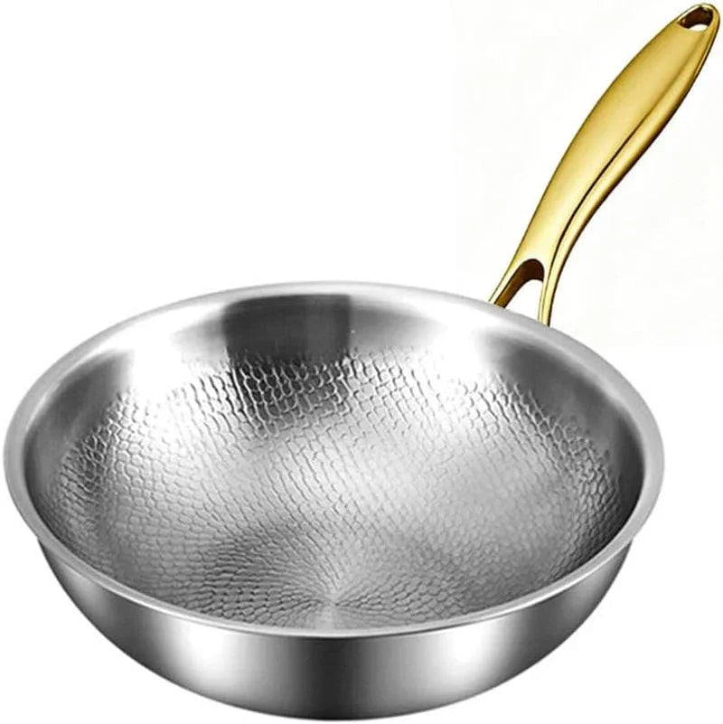 titanium-hammered-wok-no-coating-non-stick-titanium-cookware-durable-scratch-resistant-titanium-frying-pans-even-heating-for-cooking-with-all-cooktops-dishwasher-safe-no-lid-10-23in