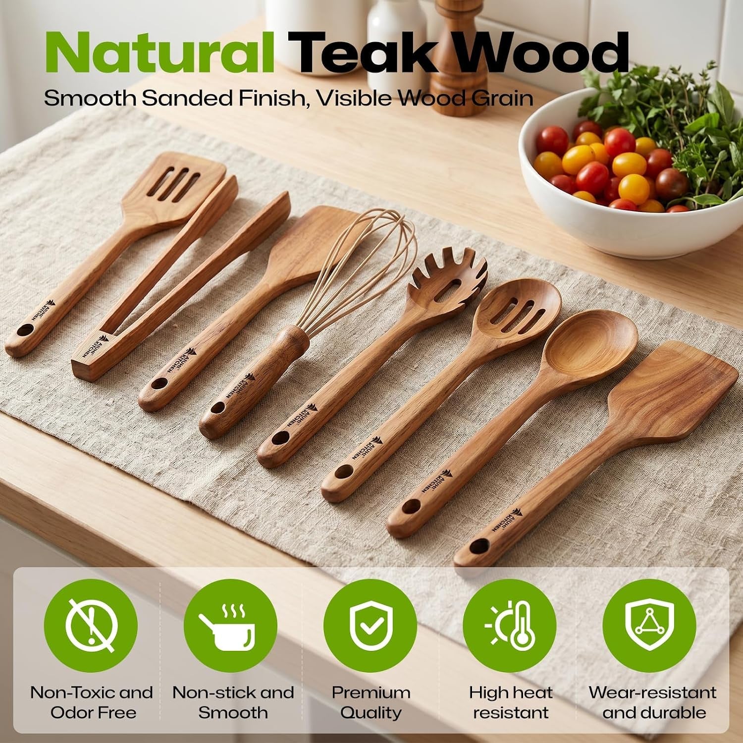 wooden-spoons-for-cooking-8-piece-teak-wood-kitchen-utensils-for-nonstick-cookware-heat-resistant-wooden-cooking-utensils-set-with-smooth-finish-long-handle-wooden-spatula-tongs-whisk-set