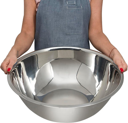 16 Quart Large Stainless Steel Mixing Bowls Set, 3-Pack, Nesting Bowls1