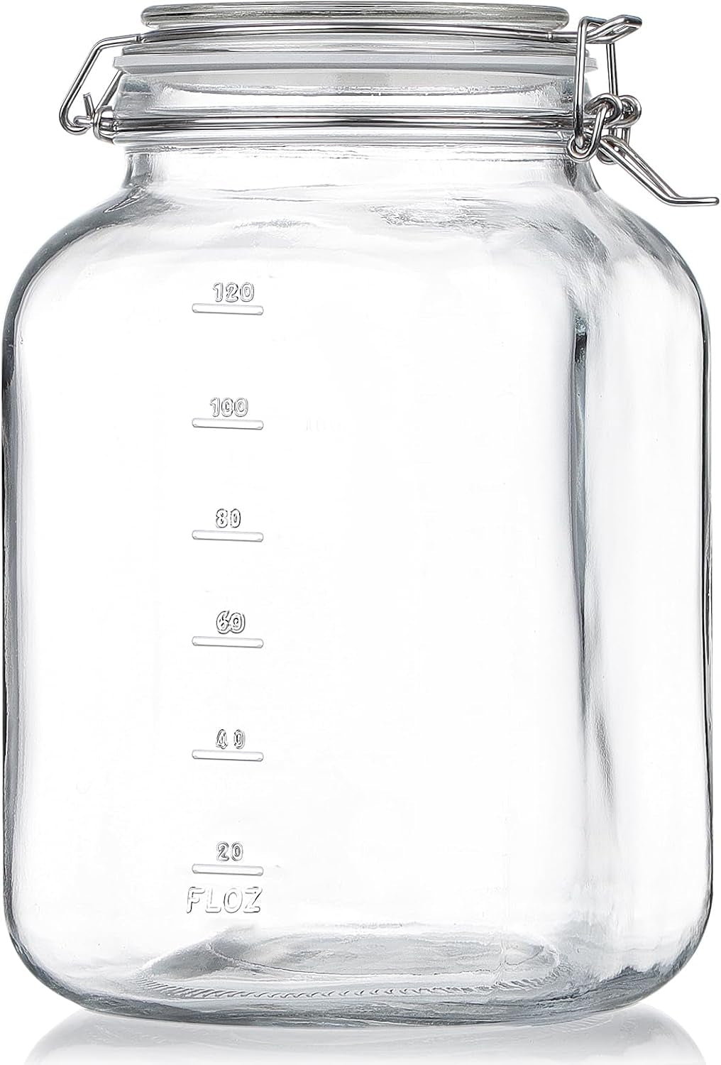 1-gallon-glass-jar-with-airtight-lid-4-3-wide-mouth-mason-jars-bpa-free-leak-proof-lid-square-large-glass-storage-containers-with-2-scale-mark-for-canning-pickled-overnight-oats