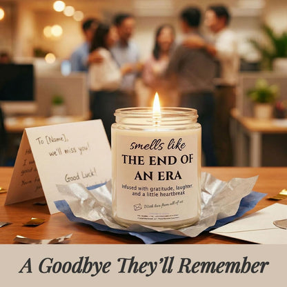 Coworker Leaving Gifts for Women, Goodbye Gifts for Coworkers, 9 Oz Candle2