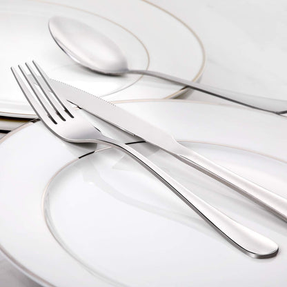 Dinner Forks Set, Food-Grade 18/8 Stainless Steel Forks Silverware, Mirror Polished, Dishwasher Safe - Set of 12, 8 Inches2