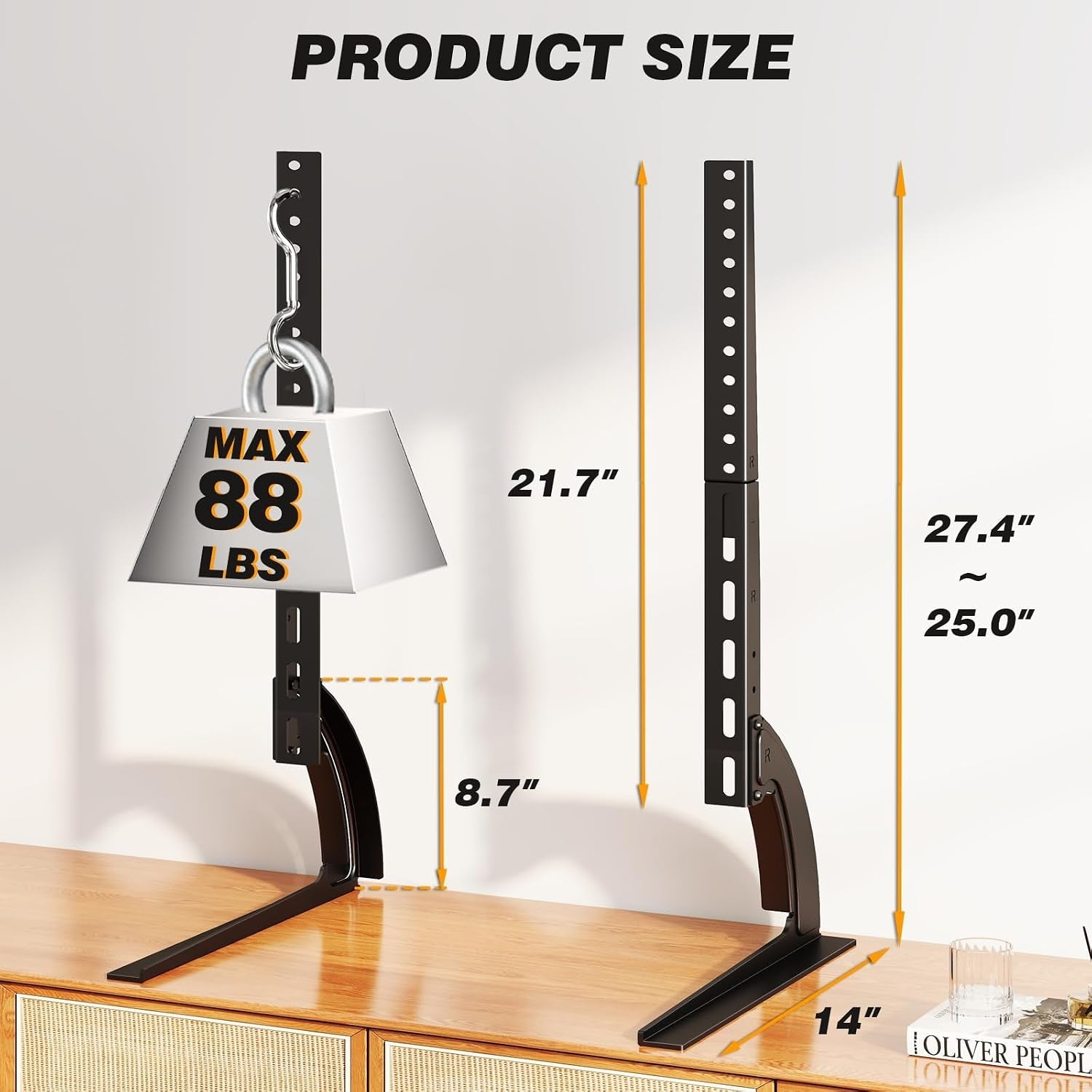 tv-stand-mount-universal-tabletop-for-22-65-inch-flat-screen-tvs-height-adjustable-tv-base-strong-tv-legs-holds-up-to-88lbs-max-vesa-800-x-500mm-plasma-lcd-led
