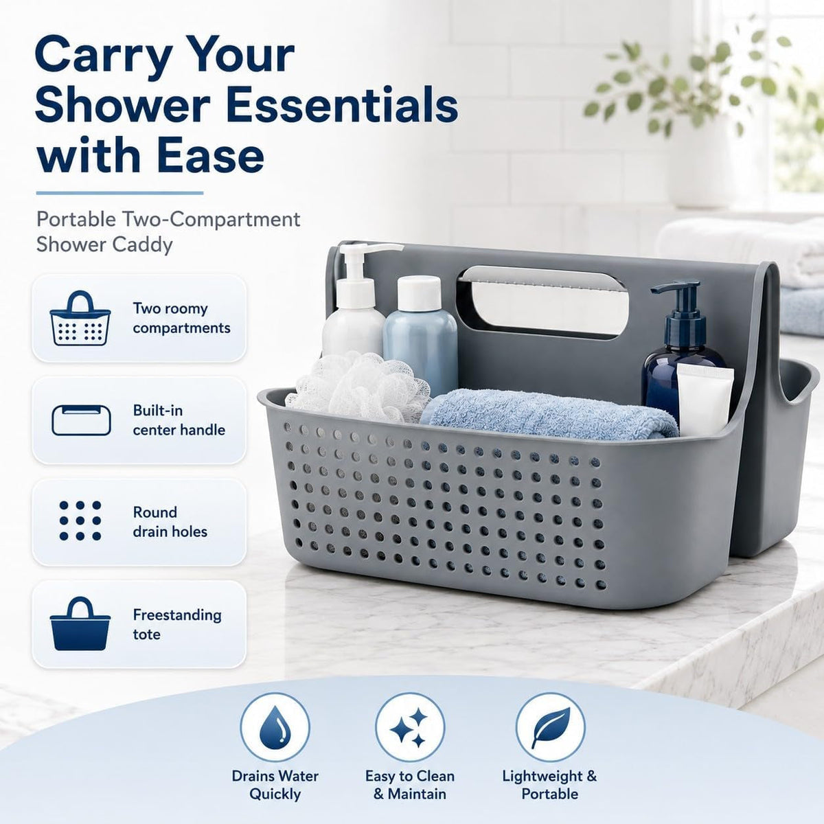 gray-portable-shower-caddy-2-compartment-storage-organizer