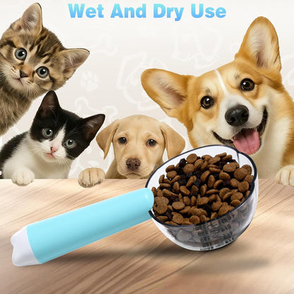 Dog & Cat Food Scoop, 1-Cup Measuring Cup with Detachable Spoon8