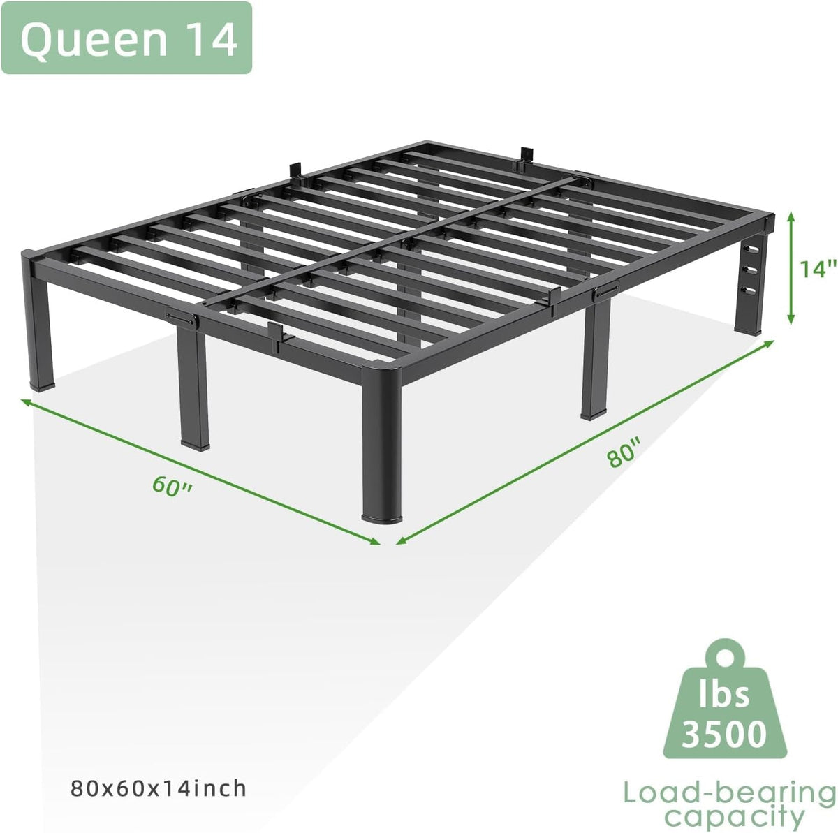 queen-bed-frame-14-inch-heavy-duty-steel-platform-noise-free