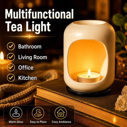 White Tea Lights Candles - Unscented Tealights, Mini Votive Candles2