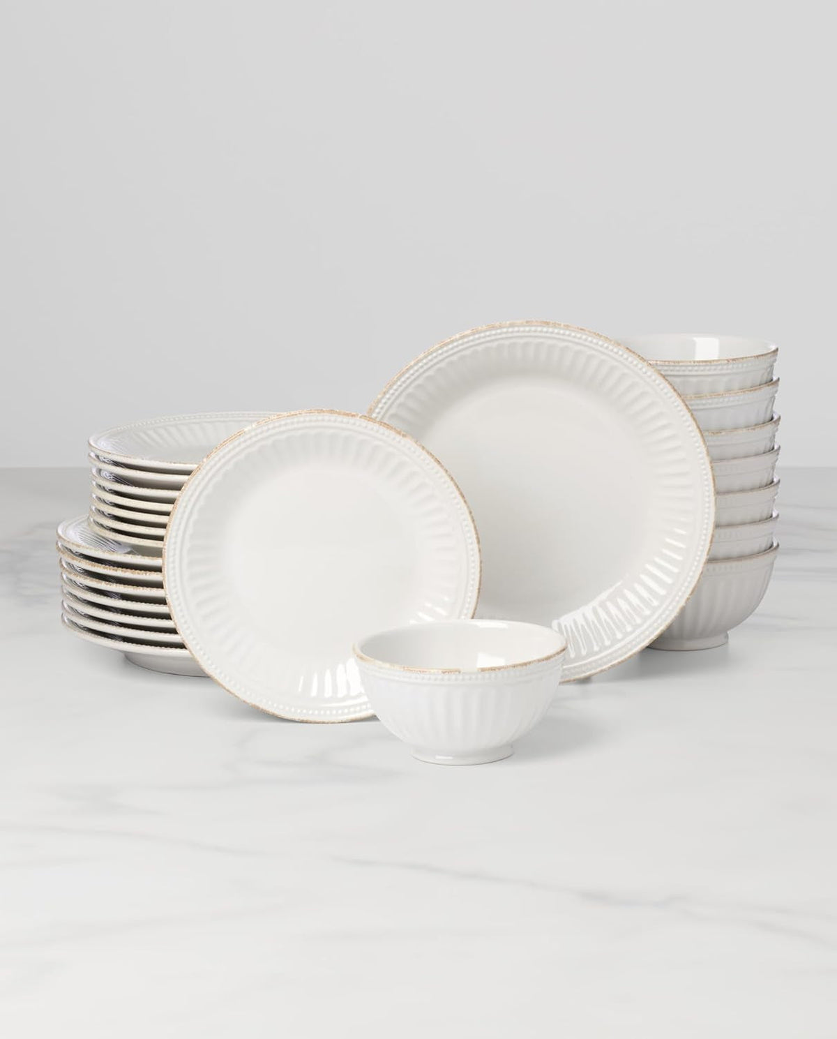 french-perle-groove-white-stoneware-24-piece-dinnerware-set-for-8