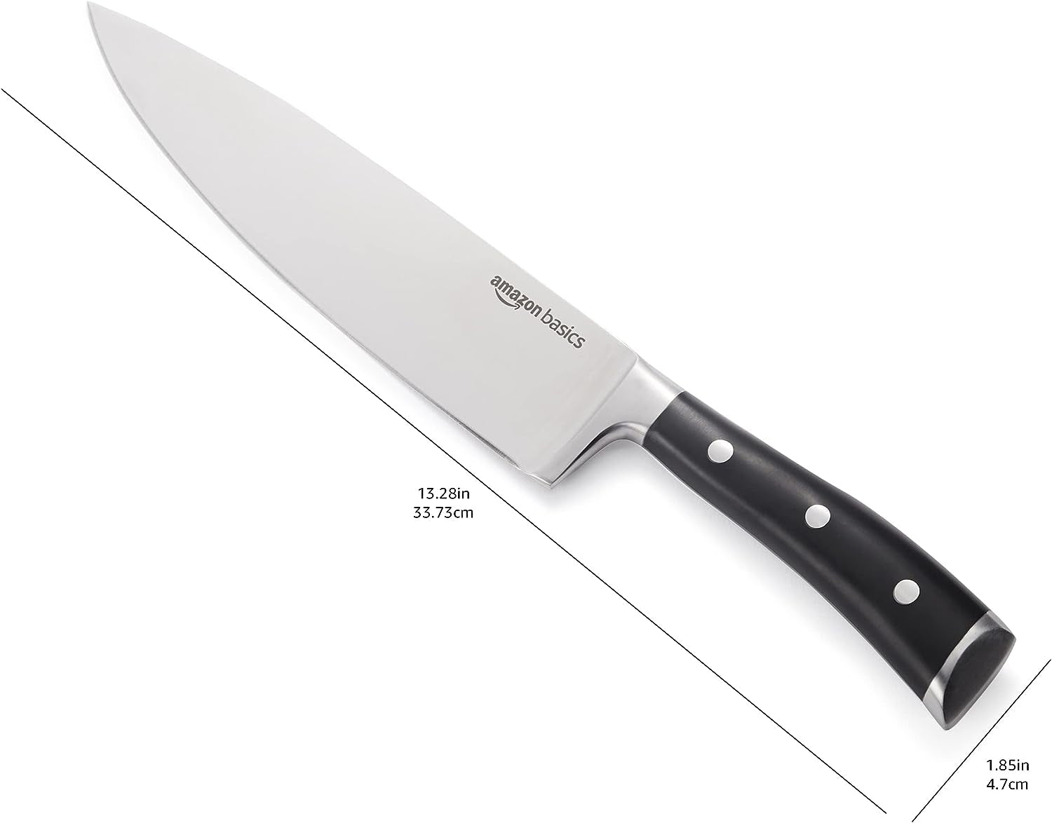 classic-8-inch-full-tang-high-carbon-stainless-steel-chefs-knife-multipurpose-kitchen-knife-with-three-rivets-silver