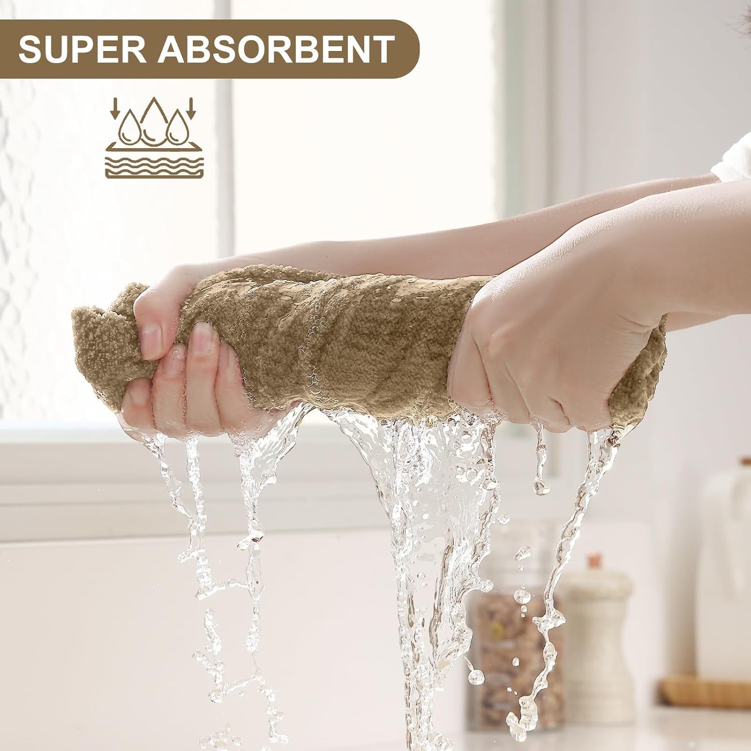 dual-design-kitchen-towels-and-dishcloths-set-8-pack-khaki