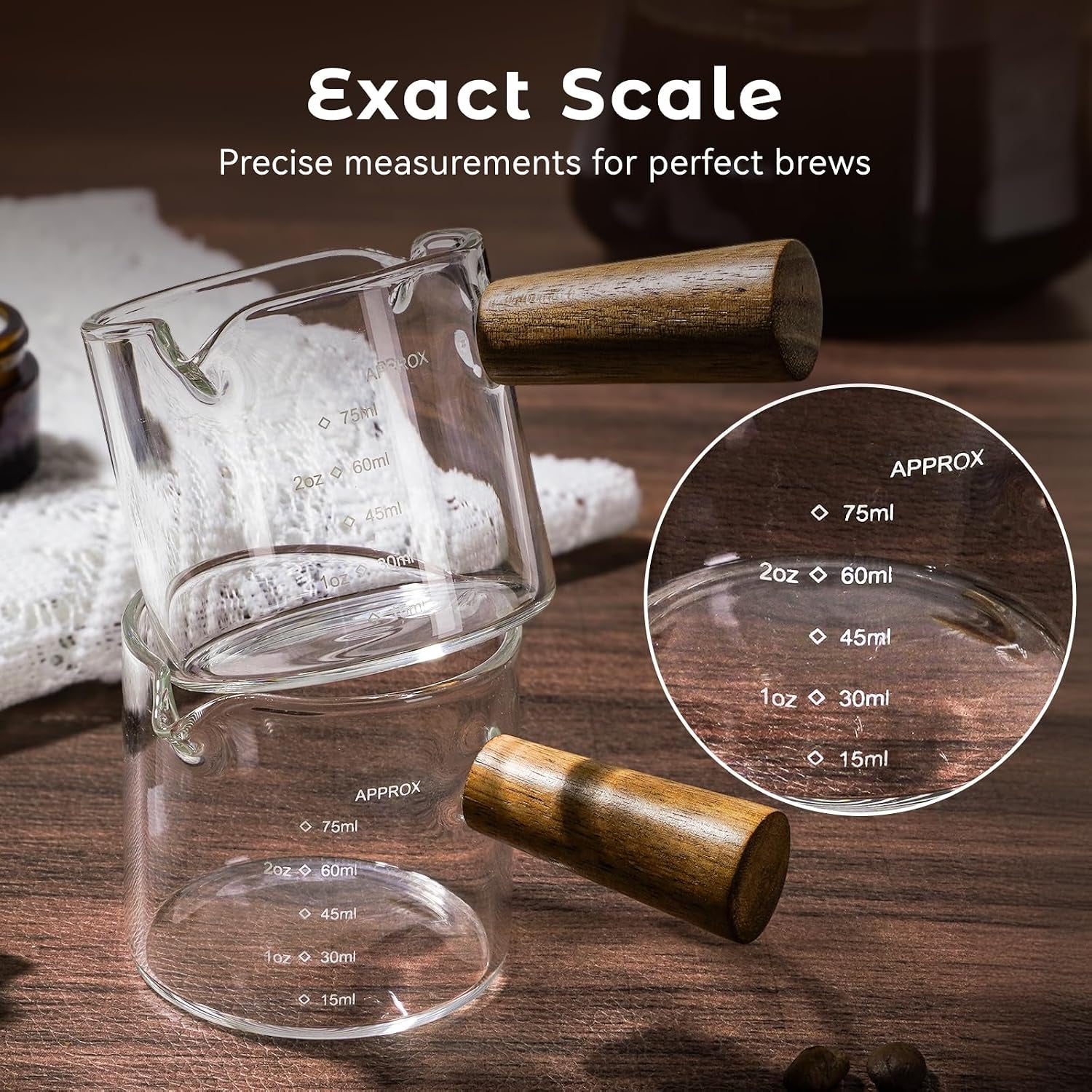 2-pack-espresso-shot-cups-measuring-cups-4-fl-oz-wooden-handle-v-shaped-double-spout-espresso-shot-glass-coffee-bar-essentials-coffee-accessories