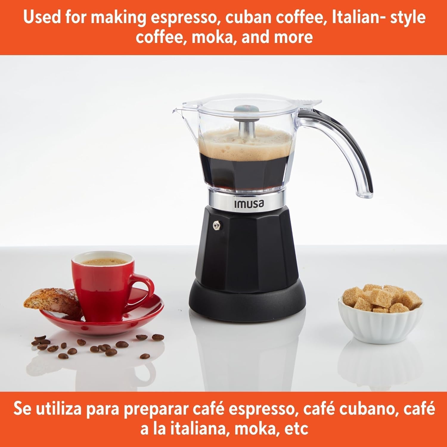 6-or-3-cup-electric-espresso-maker-with-cool-touch-handle-black-bare-cast-aluminum-finish-detachable-cool-touch-base-ideal-for-cuban-coffee-perfect-for-entertaining