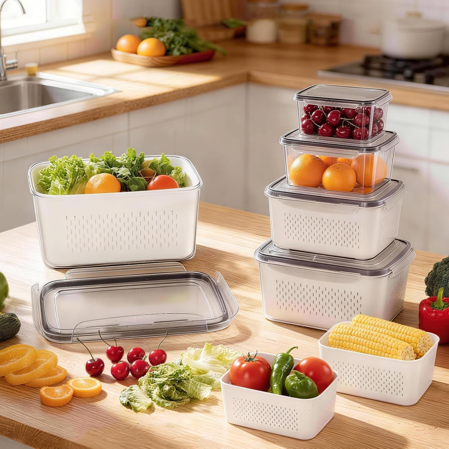 5-pack-fruit-storage-containers-for-fridge-plastic-fruit-containers-set