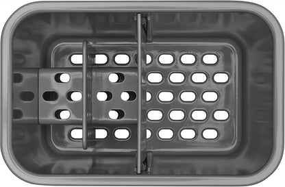 OXO Good Grips Stainless Steel Sink Organizer Caddy & Sponge Holder10