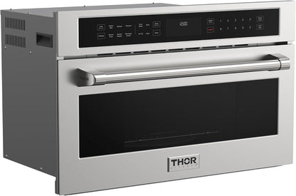 Thor Kitchen 30 Inch Built-In Air Fry Microwave Oven with Drop-Down Door2
