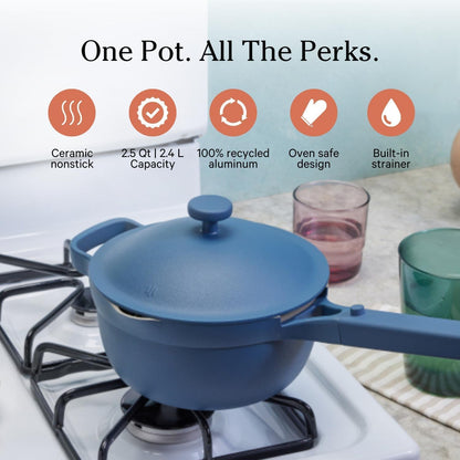 Our Place Mini Cookware Duo, 6-Piece Ceramic Nonstick Cookware Set | Ceramic Cookware Set with Mini Always Pan & Mini Perfect Pot; Pfas-Free, Induction & Oven Safe to 450°F, Non-Toxic Cookware3