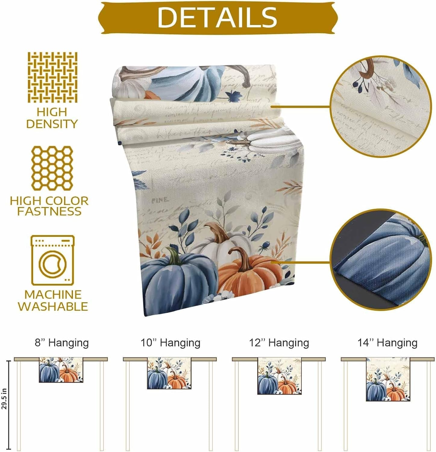 fall-table-runner-13x48-inches-long-blue-pumpkin-table-runners-floral-leaves-cotton-linen-autumn-harvest-dresser-scarf-kitchen-dining-table-decor-for-thanksgiving-holiday-party-coffee-indoor-outdoor