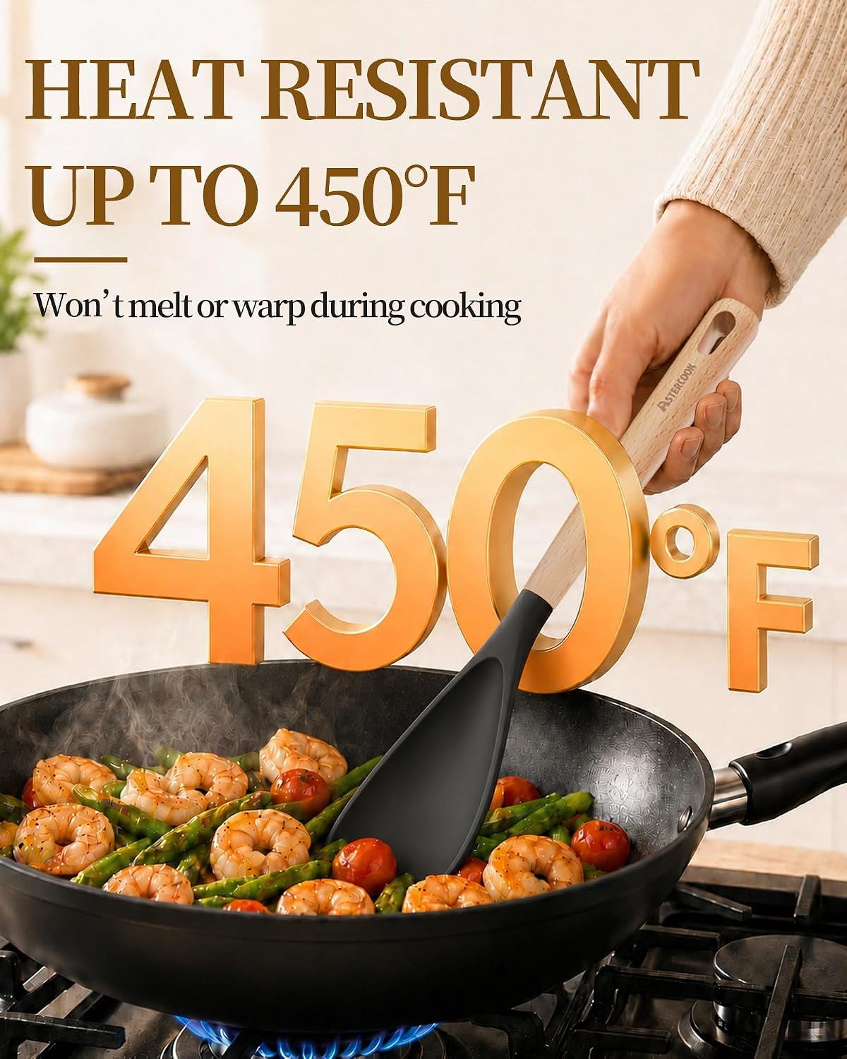 cooking-spoon-2-pack-nonstick-safe-silicone-spatula-long-wooden-handles-heat-resistant-bpa-free-built-in-spoon-rest-spatula-spoon-for-stirring-scooping-scraping-serving