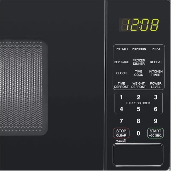 Mainstays 0.7 Ft. Countertop Microwave Oven, 700 Watts, Black(Black)7