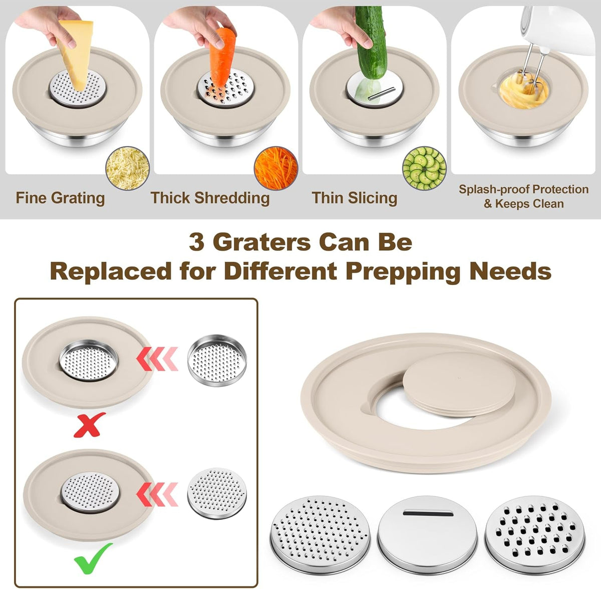 mixing-bowls-stainless-steel-salad-bowl-with-lid-graters-khaki