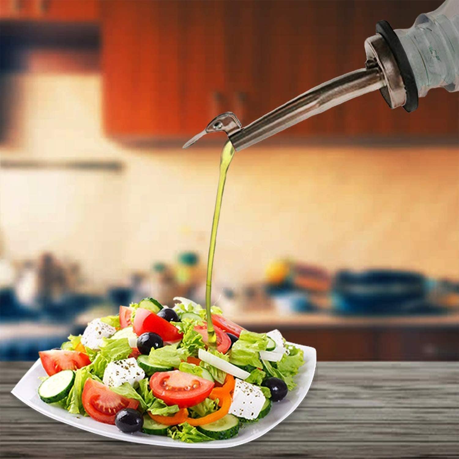 2-pcs-oil-spout-liquor-bottle-pourer-spouts-stainless-steel-olive-oil-dispenser-spout-for-about-3-4-bottle-mouth-with-flip-top