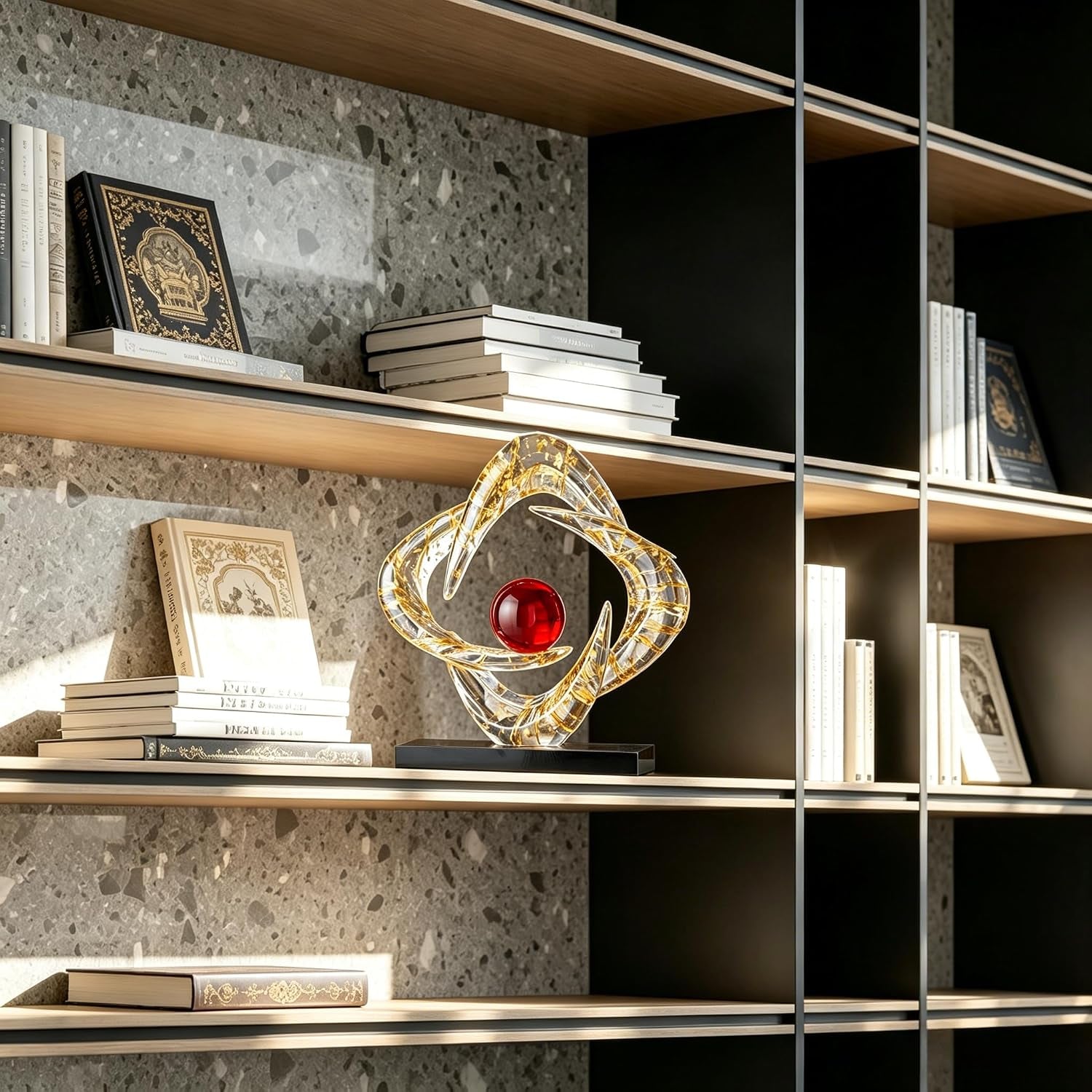 modern-sculptures-living-room-shelf-decor-home-decor-accents-gold-abstract-art-accessories-decoration-for-coffee-table-entryway-console-office-desk-nightstand-shelves-housewarming-gift