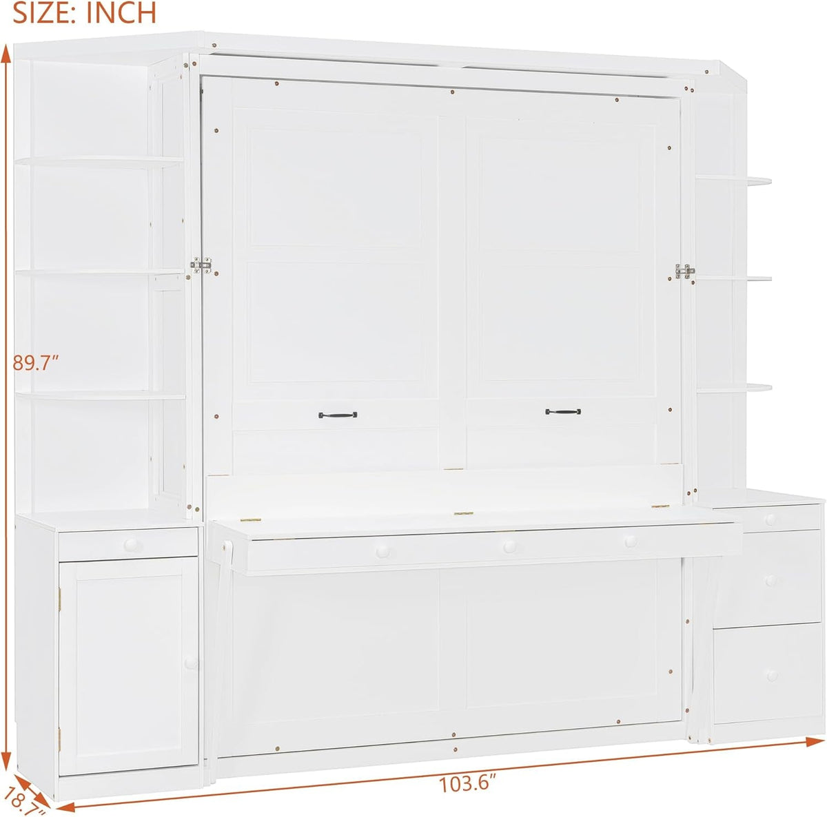 queen-murphy-bed-with-storage-shelves-and-desk-cabinets-lights-white