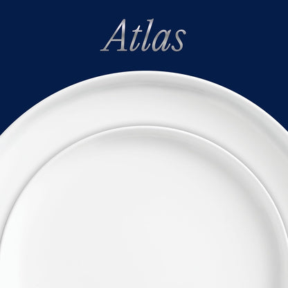 Luxe Atlas 18-Piece Dinnerware Set, Service for 62