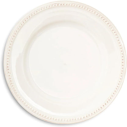 Sur La Table Pearl Stoneware 16-Piece Dinnerware Set, White5