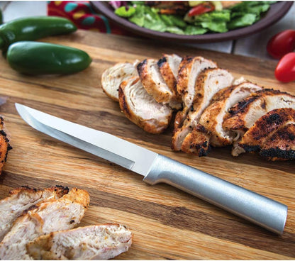 Cutlery Wedding Register Gift Set (S04), Silver | 4-Piece Knife Set , Stainless Steel Blade, Cast Aluminum Handle5