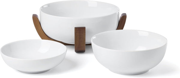 24 Seven Porcelain Nesting Bowl Set, 4-Piece2