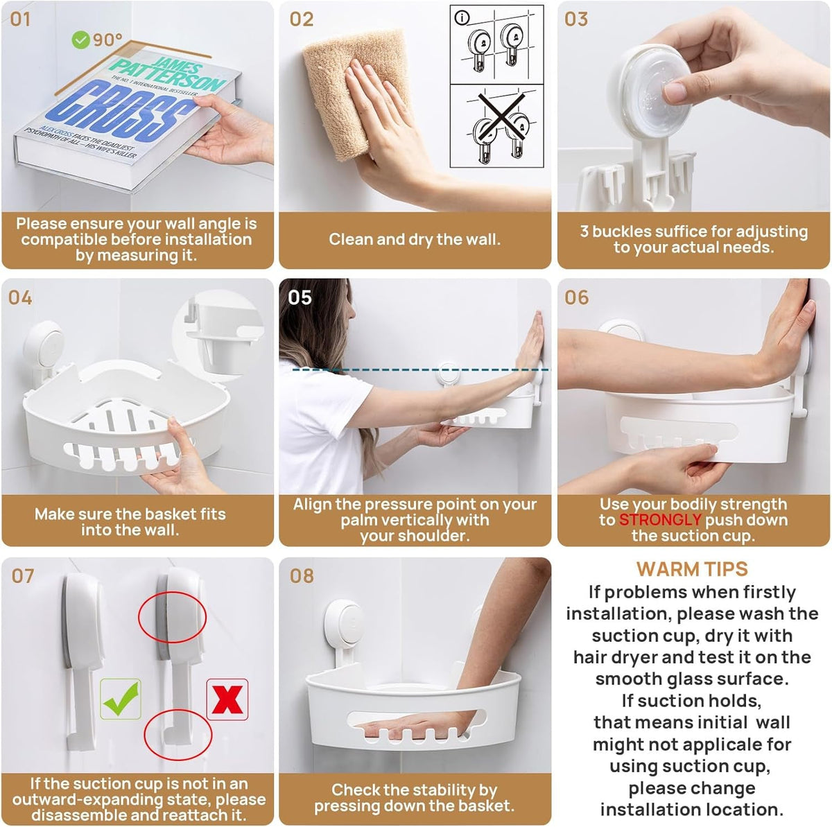 corner-shower-caddy-suction-cup-shower-shelves-suction-cup-white