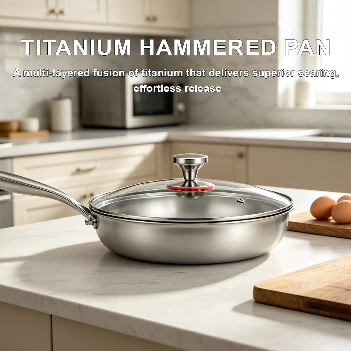 12-inch-titanium-pro-pan-hammered-frying-pan-with-lid-dishwasher-safe-non-stick-pans-without-coating-cookware-for-daily-cooking-compatible-with-gas-electric-and-induction