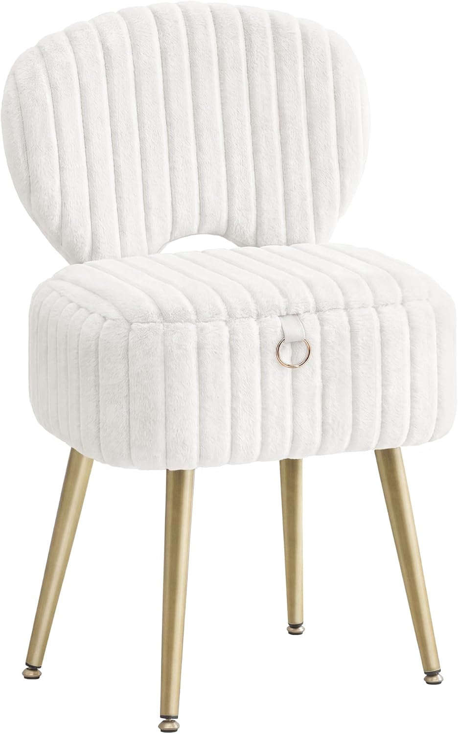 songmics-vanity-chair-makeup-stool-with-folding-backrest-plush-padded-dressing-table-stool-17-1-x-13-x-32-1-inch-for-bedroom-dressing-room-black-glamor-collection-ulom532wd01
