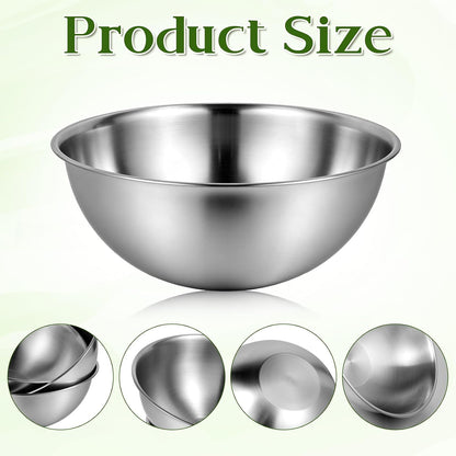 Mixing Bowl Set of 6, Thickened Version Stainless Steel Mixing Bowl3