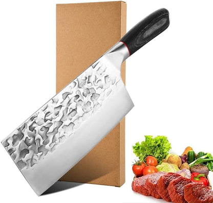 Meat Cleaver, Kitchen Knives Home Chef Special Forging Ultra-Sharp Meat Cutting Knife Chopping Dual-Use Knives1