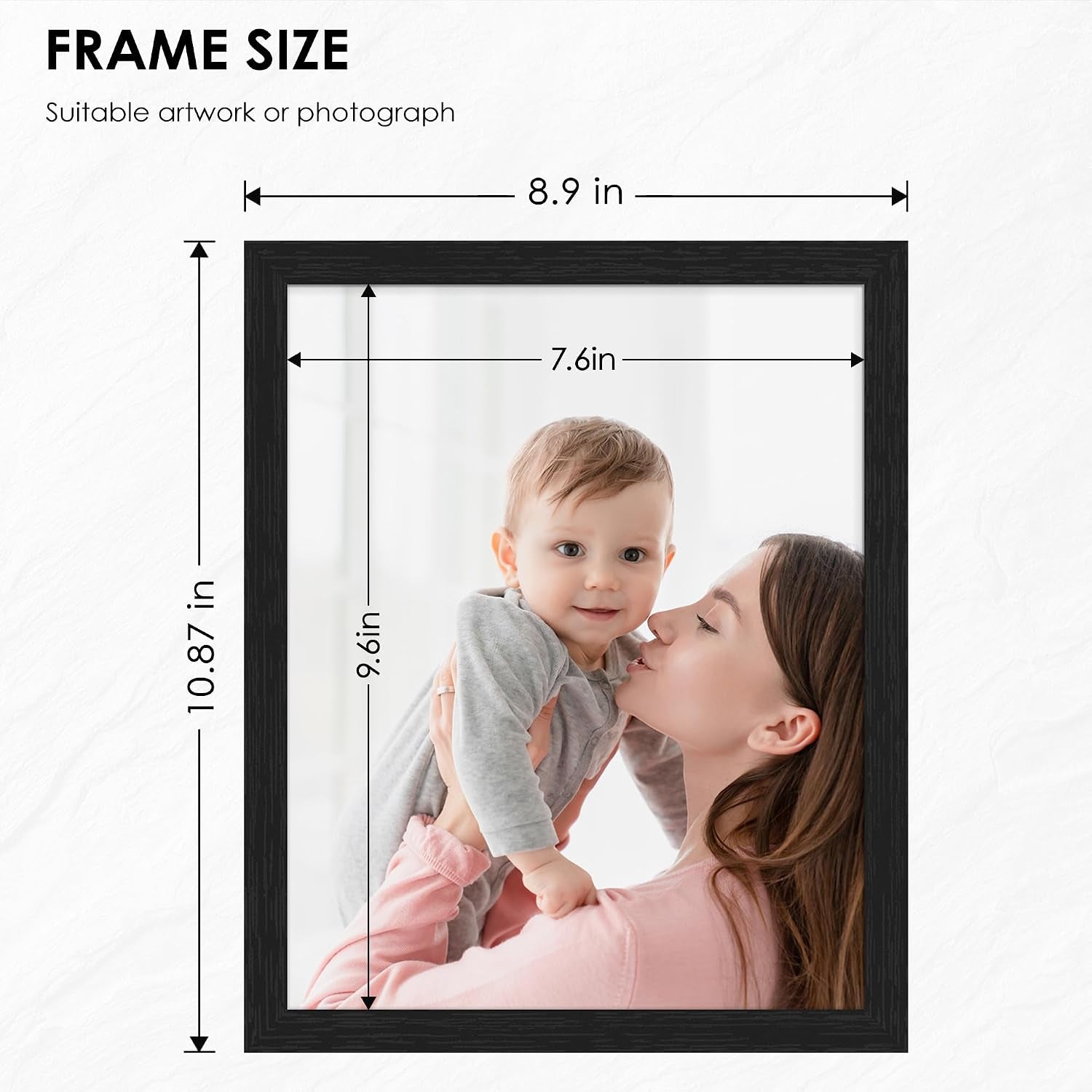 8x10-picture-frame-set-of-6-wall-or-tabletop-black-woodgrain
