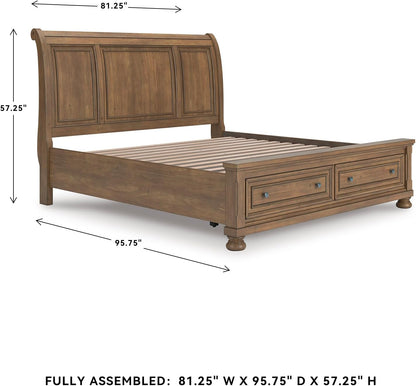 Signature Design by Ashley King Storage Sleigh Bed3